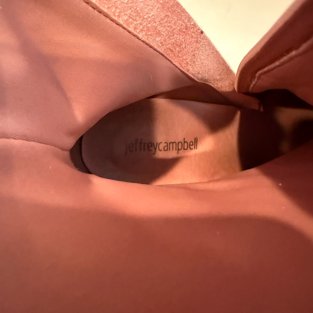 Jeffrey Campbell Glossy Coral Heeled Boots - Picture 4 of 6